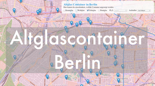 Altglascontainer Berlin