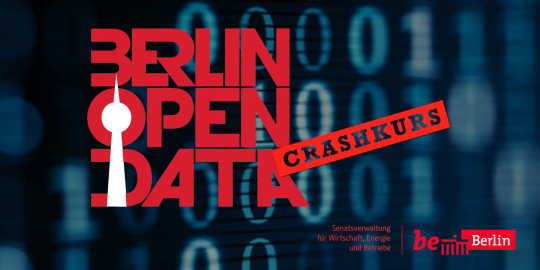 Ankündigungsbild für die Veranstaltung "Crashkurs Open Data"