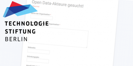 Open Data Umfrage der Technologiestiftung Berlin