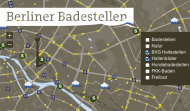 Berliner Badestellen - Screenshot