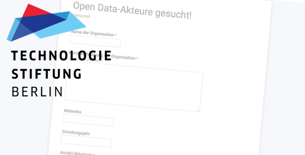 Open Data Umfrage der Technologiestiftung Berlin